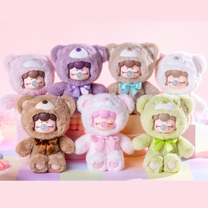 Vente en gros de figurines d'action Surprise Nanci's Colorful Bears, jouets en vinyle, peluches, boîte mystère, cadeaux pour filles - Product Image 1
