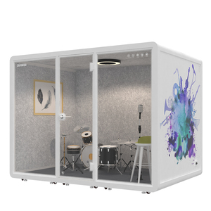 บูธบันทึกเสียงกันเสียงสำหรับ<span class=keywords><strong>ดนตรี</strong></span> บูธกลอง บูธร้องเพลง พร้อมระบบอากาศบริสุทธิ์ - Product Image 3