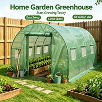Commerciële polytunnel kas met zwaar verzinkt stalen frame