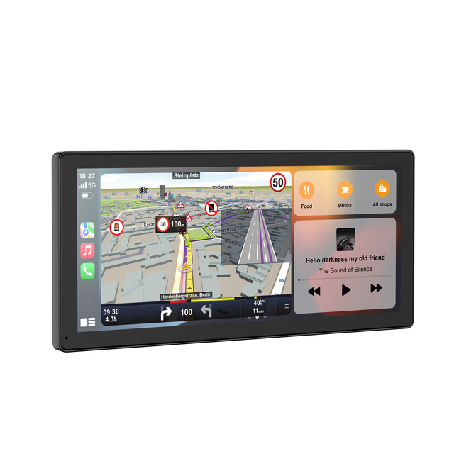 Carplay 8.9" Inch MP5 Wireless Android Auto Car Link with IPS Sccreen Car Radio Stereo GPS Airplay Miracast Video Media Player