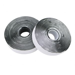 Bande auto-agrippante industrielle noire à coudre, accessoires vestimentaires, faible MOQ, adhésif en nylon au dos - Product Image 2
