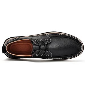 Scarpe classiche in vera pelle Oxford retrò <span class=keywords><strong>calzature</strong></span> da uomo di bell'aspetto che cuciono scarpe in pelle eleganti da uomo di moda - Product Image 4