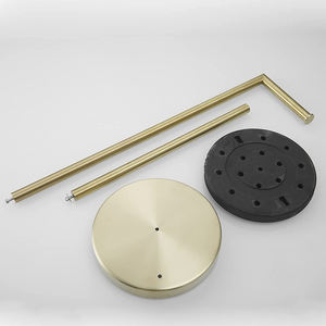 Rollo de papel higiénico de acero inoxidable SUS304, soporte de pie para suelo, <span class=keywords><strong>sin</strong></span> perforación, con estante para teléfono y soporte de almacenamiento gratis - Product Image 5