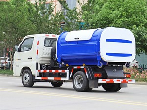 Camion benne basculante Foton Mini 4X2 LHD/RHD pour la collecte des déchets municipaux – Vente directe usine - Product Image 5