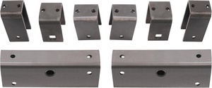 Nouveau kit de suspension pour essieu de remorque, avec ressort à glissière de 2 pouces de large, capacité 7000 lb, en acier antirouille, pour suspension de remorque - Product Image 3