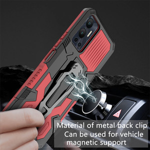 Rugged lai chống sốc từ khung trường hợp đối với Infinix thông minh 7 6 5 4/Lưu ý 11 Pro/Hot 12 / 11 chơi với vành đai Clip Bìa - Product Image 2