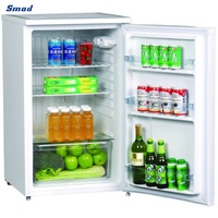 Petit réfrigérateur simple de porte de chambre de réfrigérateur de demi-largeur de 120L Chine pour le DSF-130D6