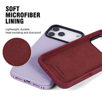 Étui antichoc en TPU avec sangle bandoulière, doublure en microfibre, chargement sans fil, coque personnalisable avec logo pour iPhone 17 16 15 Pro Max