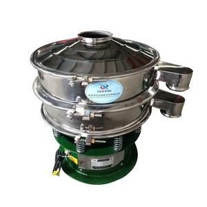 Machine de tamisage vibratoire rotative en acier inoxydable pour poudre de manioc, tamis vibrant - Product Image 3