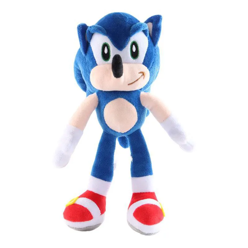 Hot Sale Sonic Hedgehog Plush Backpack Toy Cute Soft Hedgehog Dolls For Kids New Funny Sonic Figure Toys For Children