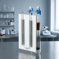 ADITYA ASTM pour Appareil de Respirométrie en Verre avec Manomètre en U, Échelle de Mesure, Précision de 0,5 % pour Utilisation en Laboratoire