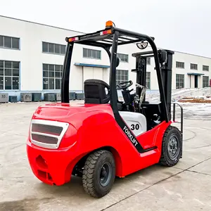 Everlift Empilhadeira diesel 3 toneladas 3.5 toneladas altura de elevação 3m-6.5m empilhadeira heli China motor preço de fábrica empilhadeira chinesa