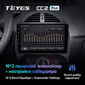 วิทยุติดรถยนต์ TEYES CC2 Plus สำหรับรถยนต์ Chery Riich M1 Riich M5 Riich X1 <span class=keywords><strong>Xcross</strong></span> S18 Beat DR ปี 2009 - 2016 เครื่องเล่นมัลติมีเดียและวิดีโอ - Product Image 3