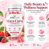 Capsules de Maca BBL à Marque Blanche pour Femmes - Haute teneur en protéines pour des fesses plus volumineuses, plus rondes et liftées, et des courbes des hanches et des cuisses sculptées