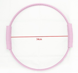 Factory Direct Supply Portable EVA Fitness Equipment New <b>Yoga</b> <b>Pilates</b> Exercise Ring Silicone Edge <b>Pilates</b> Accessories - Product Image 2