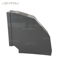 Conduit de ventilation en plastique PP rectangulaire à 90 degrés et raccords de canal plat