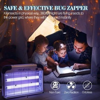 Piège à mouches et insectes en alliage d'aluminium écologique, prix de gros direct usine JZ, anti-moustiques et mouches d'intérieur 20W UVA