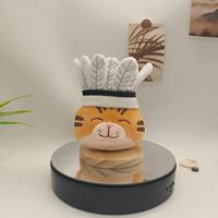 Breloque de sac tendance personnalisée en peluche Capybara 10 cm, mini porte-clés animal en peluche pour viralisation sur les réseaux sociaux (CPC)