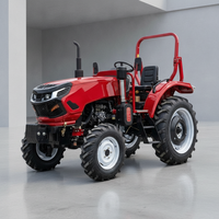 Motoculteur rotatif sur roues, diesel, 50 ch, 60 ch, mini-tracteur agricole sur roues avec certification