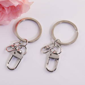 Juego de anillas para cerraduras de puertas metálicas, gancho de anilla plana, accesorios DIY para bolsos, suministros para fabricación de joyas, Primavera 2024, Origen Yiwu - Product Image 5