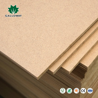 Prix de gros en vrac pour panneaux MDF HDF 18mm 1220x2440mm 2800x2100, panneaux de bois MDF imperméables pour armoires de cuisine