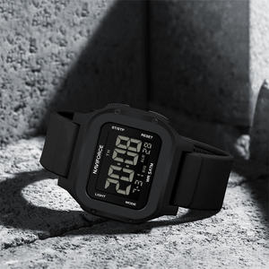 นาฬิกาข้อมือผู้ชาย NAVIFORCE 7137 คุณภาพสูง ดีไซน์สปอร์ต หน้าจอ LCD กันน้ำ 50 เมตร พร้อมฟังก์ชั่นนาฬิกาปลุก จับเวลา ไฟแบ็คไลท์ ตัวเรือนทรงเหลี่ยม ดีไซน์โดดเด่น - Product Image 5