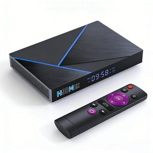 Boîtier TV Android 4K RK3566 8K Ethernet 1000M WiFi 2.4G/5G BT 8 Go RAM 64 Go ROM USB 3.0 Télé<span class=keywords><strong>commande</strong></span> <span class=keywords><strong>Vocale</strong></span> Smart Box pour Streaming - Product Image 2