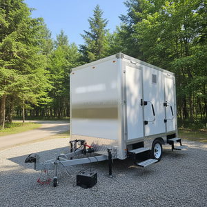 Remorque WC portable Go Easy, double toilette, 4 postes, avec plan <span class=keywords><strong>de</strong></span> conception pour remorque WC - Product Image 2