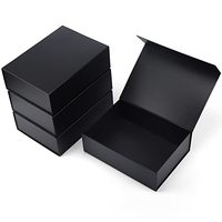Boîte d'emballage cadeau en papier faite à la main, personnalisée, robuste et rigide, pliable et magnétique en carton pour un stockage de haute qualité