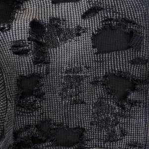 เสื้อฮู้ดดี้ผู้ชายแบบหนา ซักสโตนวอช ผ้าเฟรนช์เทอร์รี่สองชั้น แต่งขาด ซิปหน้า สีซีดแบบดิสเทรส - Product Image 3