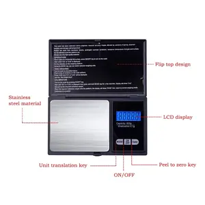 Good Scale Mini Pocket Balance Digital Scale With 200g 300g 500g Capacity