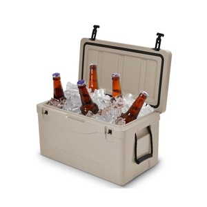 Nevera Portátil Industrial a <span class=keywords><strong>Precio</strong></span> de Fábrica, Caja Enfriadora de Bebidas Frías, Nevera Rotomoldeada de 50QT, Caja Térmica <span class=keywords><strong>para</strong></span> Alimentos y <span class=keywords><strong>Vino</strong></span> - Product Image 5