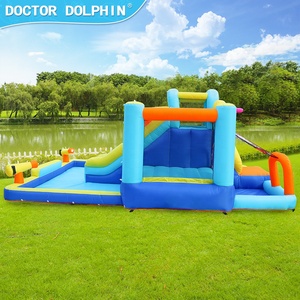 Château gonflable <span class=keywords><strong>de</strong></span> saut <span class=keywords><strong>de</strong></span> <span class=keywords><strong>Trampoline</strong></span> à glissière d'eau, <span class=keywords><strong>jeux</strong></span> <span class=keywords><strong>de</strong></span> <span class=keywords><strong>balle</strong></span> avec Double pistolet à eau - Product Image 5