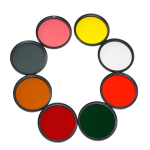 Bán Buôn Đầy Đủ Màu Sắc Bộ Lọc Quang Học Ống Kính Cho Máy Ảnh DSLR DSLR Cam Tím Vàng Màu Xanh Lá Cây Màu Xanh Tím Đầy Màu Sắc Lọc Kit - Product Image 1