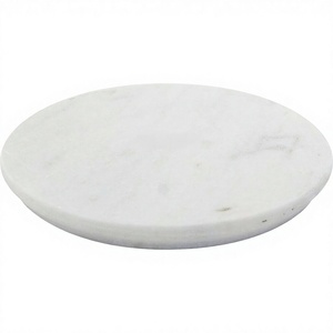 Round <b>Marble</b> <b>Rolling</b> Board Set with Wooden <b>Rolling</b> <b>Pin</b> Eco-Friendly 4mm/5mm/10mm Thickness Options for Kitchen Dough - Product Image 6