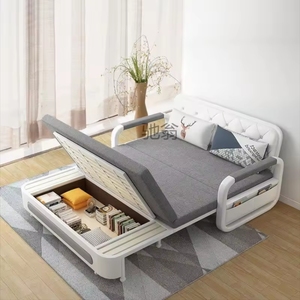 <strong>Cheapest</strong> Price <strong>Sofa</strong>-bed,Sleeper <strong>Sofa</strong> With Fabric Metal Legs for Living Room Bedroom Small Apartment Manufacturer - Product Image 3
