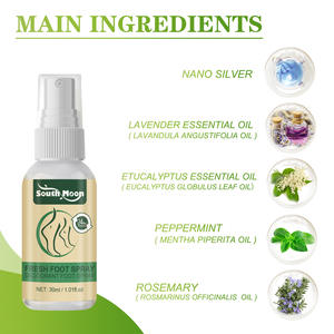 Spray para el Cuidado de los Pies South Moon, para Pies Secos y Descamados, Picazón en los Pies, Hidratante, Elimina el Olor, Spray con Fragancia - Product Image 4