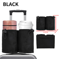 Couverture de tasse de valise de valise de chariot en polyester multifonctionnel transfrontalier de vente chaude pour des tasses de boisson de café
