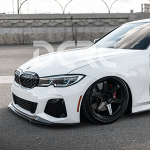 Pour BMW série 3 G20 lèvre avant en Fiber <span class=keywords><strong>de</strong></span> carbone véritable \ diffuseur arrière \ jupes latérales \ becquet \ Kit <span class=keywords><strong>de</strong></span> Modification <span class=keywords><strong>de</strong></span> calandre avant - Product Image 5
