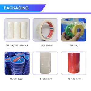 Không có dư lượng chất kết dính cao cho nghệ thuật phòng thí nghiệm ghi nhãn trang trí trước ghi âm Masking phim Masking sơn Băng màu xanh họa sĩ Băng - Product Image 4