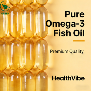 Capsule di Olio di Pesce Naturale GREEN di Grado Alimentare, Olio di Pesce di Acque Profonde DHA/EPA, Integratori Nutrizionali per Adulti e Vendita all'Ingrosso - Product Image 2