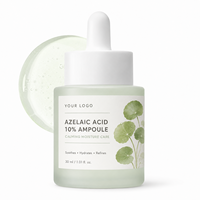 Sérum Ampoule Correcteur de Taches Anti-Acné Apaisant Éclaircissant Resserre les Pores Calme les Rougeurs Unifie le Teint Meilleur Usage Quotidien 10% Acide Azélaïque