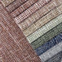 Tissu d'ameublement en chenille 100% polyester imperméable et antistatique pour meubles et décoration intérieure moderne