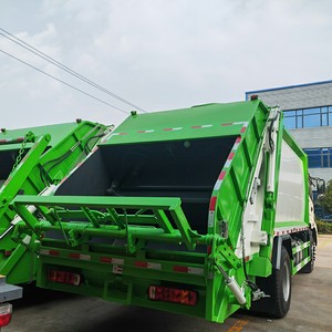 Camion à ordures neuf 4*2 pour le transfert de déchets, camion à ordures compacteur de 10 tonnes à vendre - Product Image 1