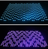 Panneau de matrice Led ws2812b polychrome, 5050 RGB couleur changeante, lumière led d'intérieur