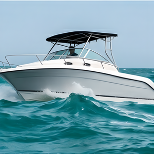 Yacht de croisière compact de 4,9 m en fibre de verre, bateau de pêche avec pare-brise incurvé, 5 passagers - Product Image 6
