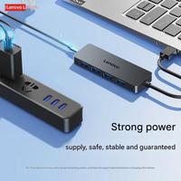 Venta al por Mayor de Hub USB 3.0 de Aluminio H1-A04 de 4 Puertos, Estación de Acoplamiento Portátil de Alta Velocidad de 5 Gbps para Laptop Lenovo, MacBook, Adaptador para PC
