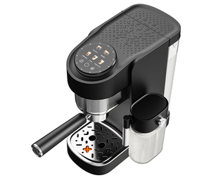 จอแสดงผล LCD 1400W 1.1 ลิตร เครื่องชงกาแฟเอสเพรสโซ่กึ่งอัตโนมัติ สำหรับใช้ในบ้าน สำนักงาน ร้านอาหาร คาเฟ่ - Product Image 4