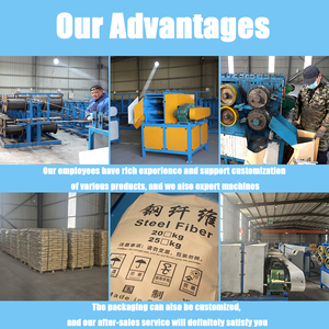 ألياف فولاذية مطلية بالنحاس مقاومة للتآكل وعالية المتانة للاستخدام في أعمال البناء الخرسانية - Product Image 4