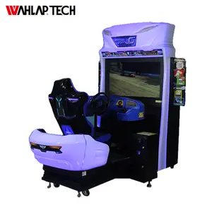 Machine de jeu de simulateur de course de voiture de luxe